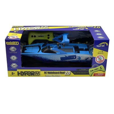 RC Pavati Wakeboard Boat - Metal & Plastic Remote Control Vehicle