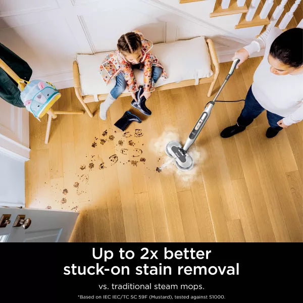 Steam & Scrub with Steam Blaster Technology Sanitizing Hard Floor Mop