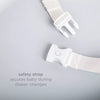 Foam Baby Changing Pad - Gray