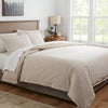 Cotton Linen Chambray Duvet Cover & Sham Set - King
