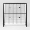 A-Frame Outdoor Decorative Screen Black