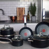 10pc Cookware Set, ProGrade Nonstick Black