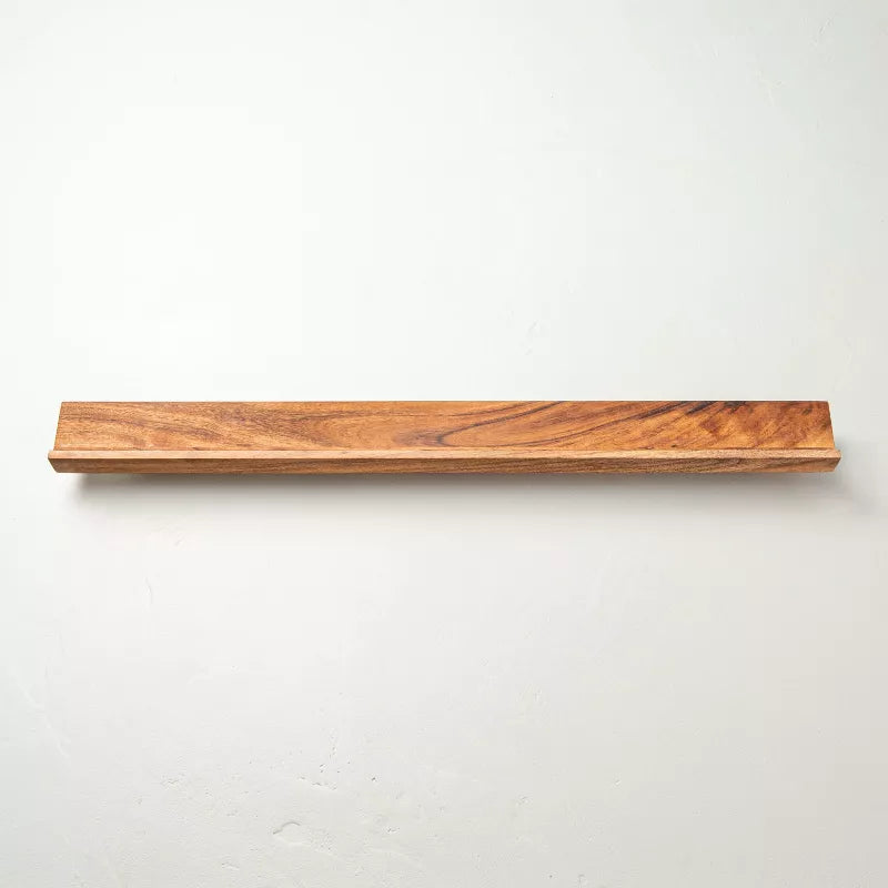 Wood Mantel Shelf Brown