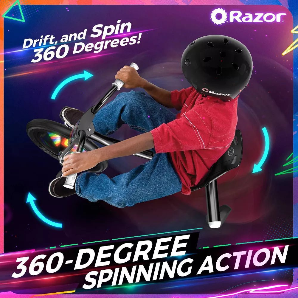 Lightshow Rip Rider Kids' Trike - Black – Salvage & Co Indy