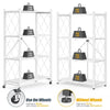 Storage Shelves Foldable metal shelves Garage Shelving Units 4-Tier