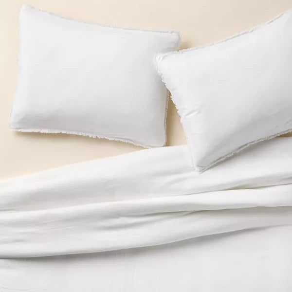 Heavyweight Linen Blend Comforter & Sham Set - King/California King
