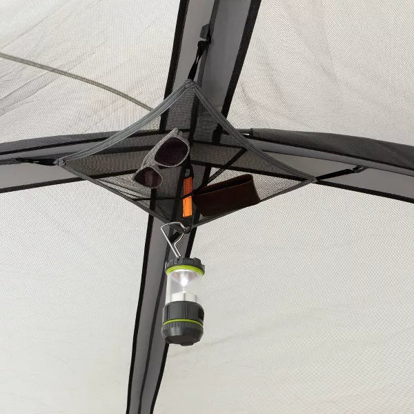 6 Person Straight Wall Tent - Orange