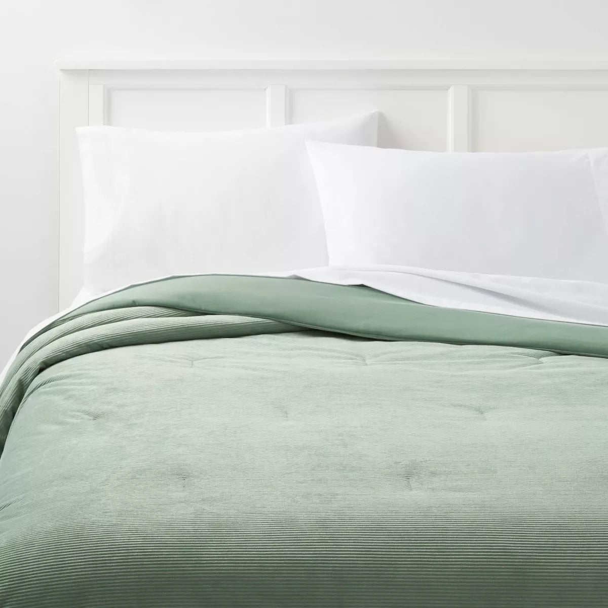 Corduroy Plush Comforter Full /Queen