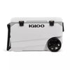 Latitude Rolling Cooler - White: Polyethylene, Tow Handle