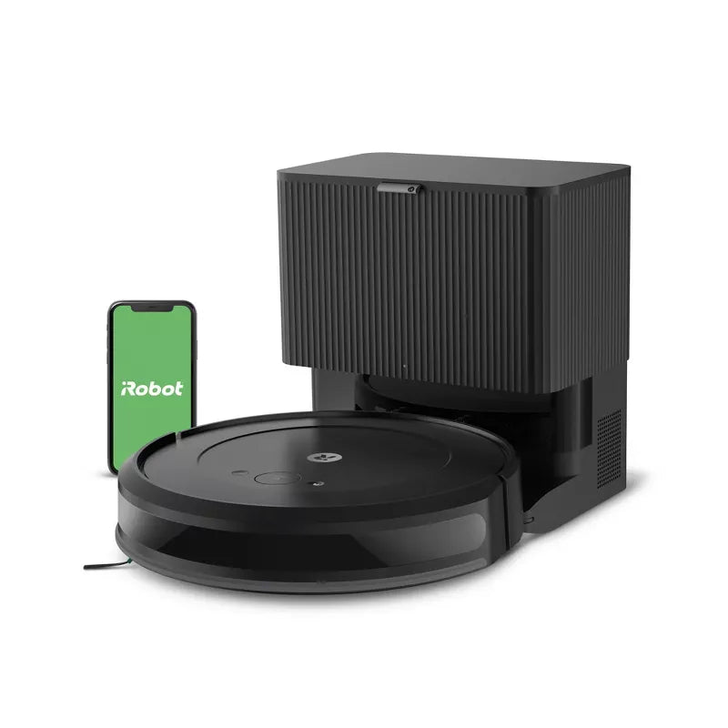 Roomba Vacuum 2 Essential Robot + AutoEmpty Dock Black: Pet Hair, Cordless, Smart Navigation, Multi-Surface