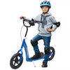 Kick Scooter for Kids Big Wheel Kids Scooter with Adjustable Height Handlebar, Non-slip Footplate, Rear Brake
