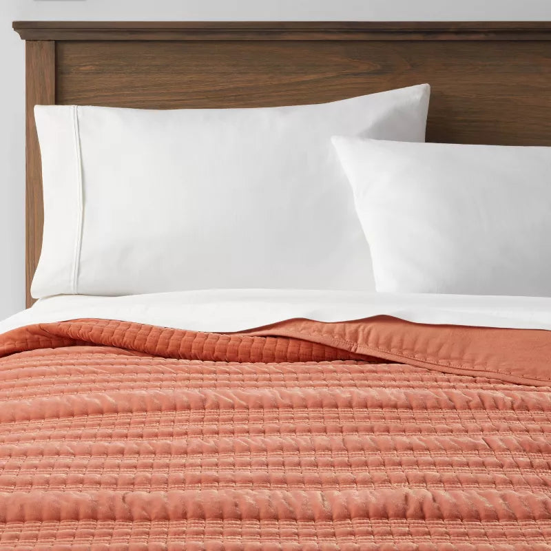Lofty Velvet Quilt - King