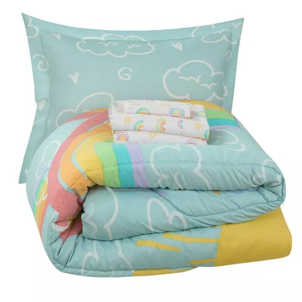 Twin Rainbow Clouds Kids' COMFORTER ONLY