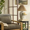 Ceramic Table Lamp Cream without shade