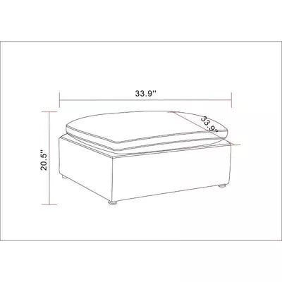 Allandale Modular Sectional Sofa Ottoman
