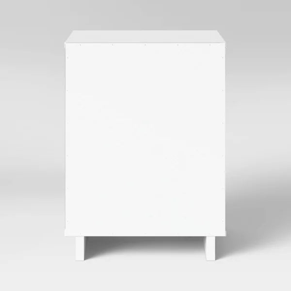 Modern Nightstand with Storage Drawer Espresso