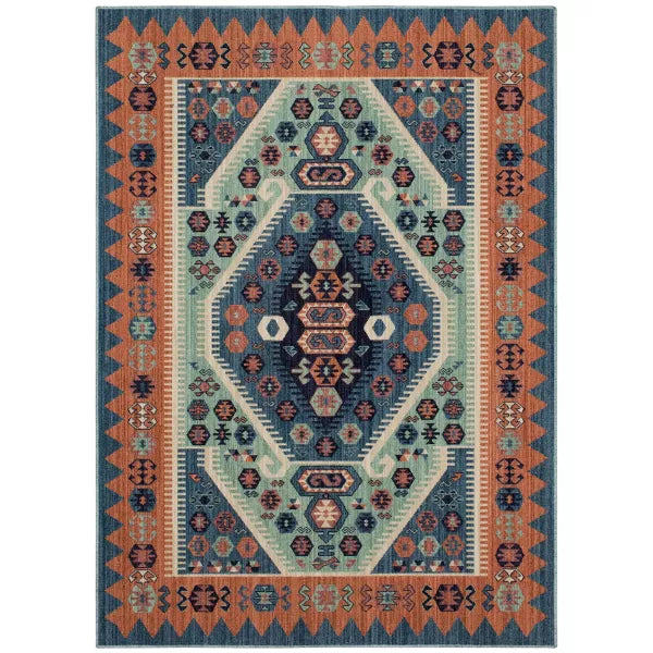 Buttercup Diamond Vintage Persian Woven Rug