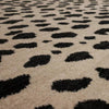 Daffodil Leopard Print Woven Rug 2'4