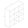 9 Cube Organizer Shelf