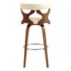 Zenia Swivel Counter Height Barstool