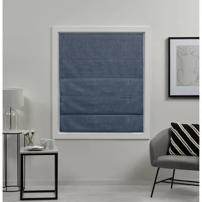 Acadia Total Blackout Roman Curtain Shades