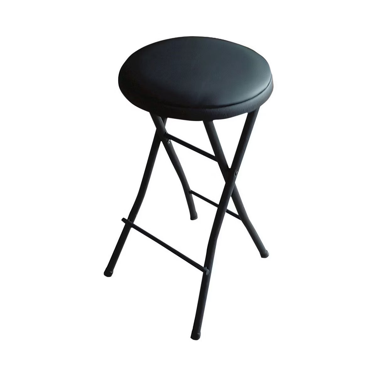 Peakform Vinyl Folding Stool - Black SHOWROOM ITEM