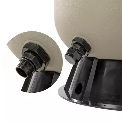 16" Swimming Pool Sand Filter System + 7-Way Valve Inground Pond
