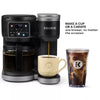 K-Duo Hot & Iced Single-Serve & Carafe Coffee Maker Black: Electric Drip Coffee Pot