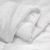 Textured Chambray Comforter & Sham Set Full/Queen