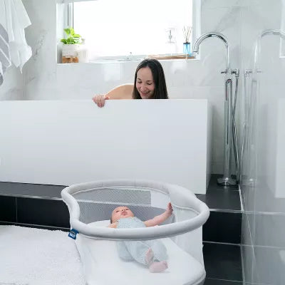 BassiNest Swivel Sleeper - Gray