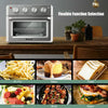 7-in-1 Air Fryer Toaster Oven Dehydrate Convection Ovens w/ 5 Accessories