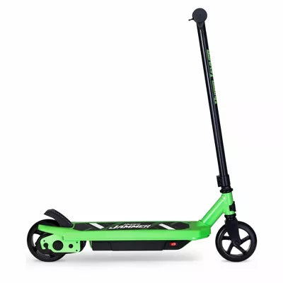 Jammer Kids Electric Scooter 12 Volt Battery Powered Scooter - Green