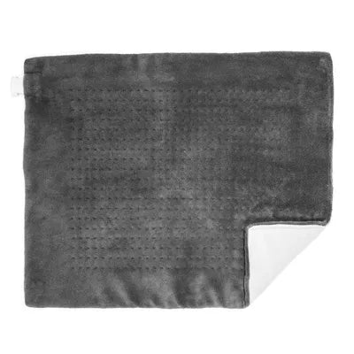 PureRelief with 6 Heat Settings and Auto Shut-off XXL Extra Wide Heating Pad - Charcoal Gray
