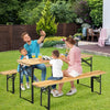 3 PCS Beer Table Bench Set