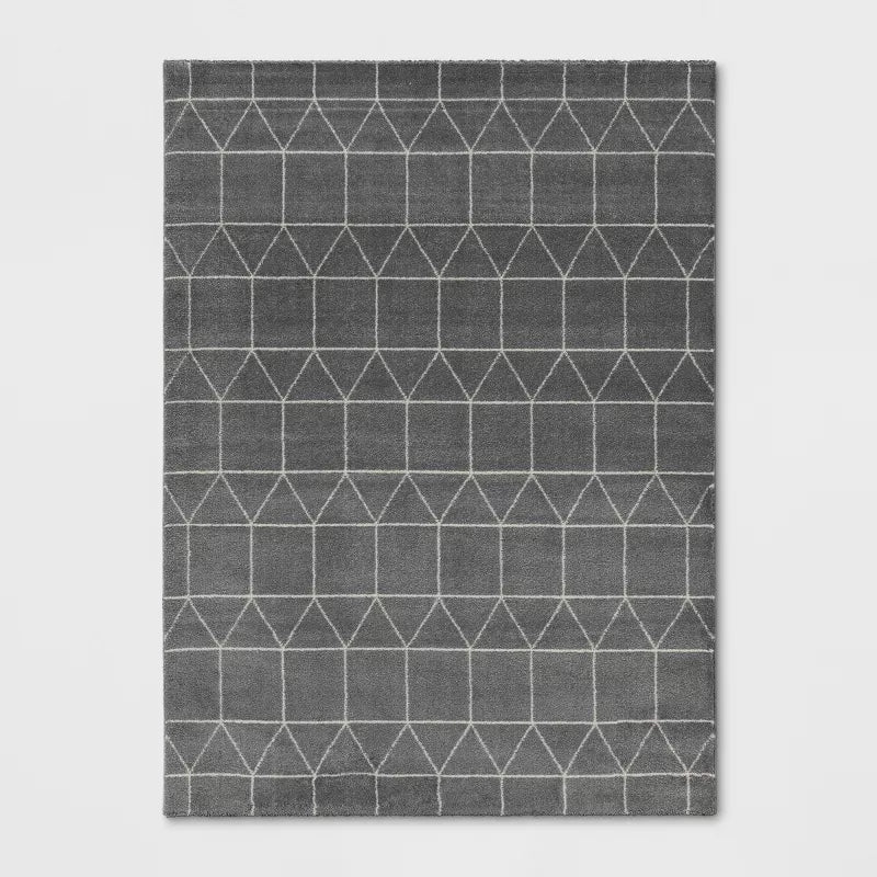 Elle Linear Grid Rugs - 7 x 10