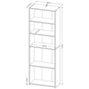 5 Shelf Bookcase