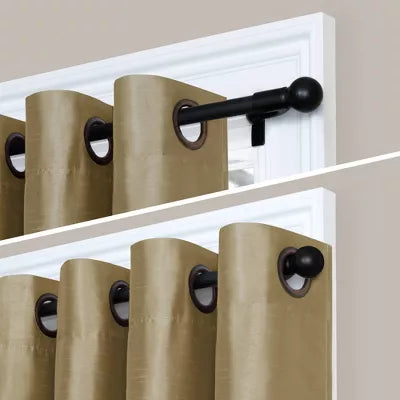 Twist and Shout Easy Install Curtain Rod