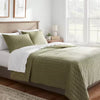 Channel Stitch Velvet Quilt - Full/Queen