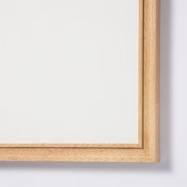 Matted Gallery Frame Natural Wood