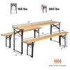 3 PCS Beer Table Bench Set