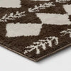 Irregular Diamond Shag Area Rug - 5'x7'
