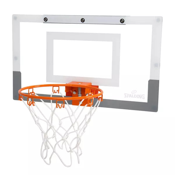 Arena Slam Over-The-Door Basketball Hoop: Polycarbonate Backboard, Outdoor Use