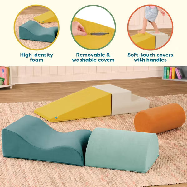 Foam Building Shapes for Indoor Play Soft Play Equipment - 2pc