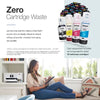 EcoTank Wireless Color All-in-One Cartridge-Free Supertank Printer, Copier, Scanner - White