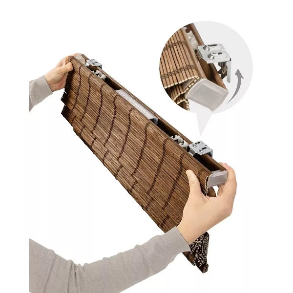 Light Filtering Bamboo Roman Shade