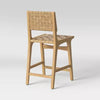 Ceylon Woven Counter Height Barstool