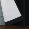 Blackout Henna Window Curtain Panel Black