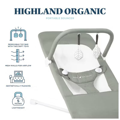 Highland Organic Portable Baby Bouncer