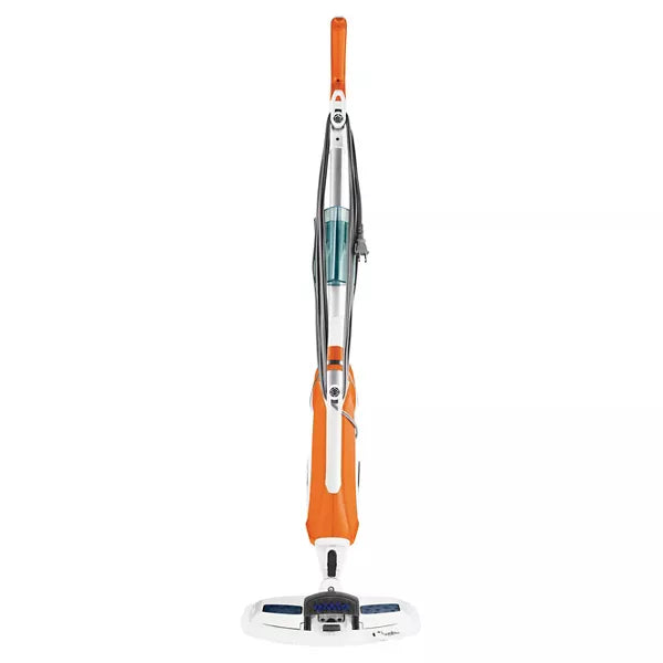 PowerFresh Lift Off Pet Steam Mop - Brite White/Samba Orange: Floor Steamer Mop, Electric, 2 Speeds