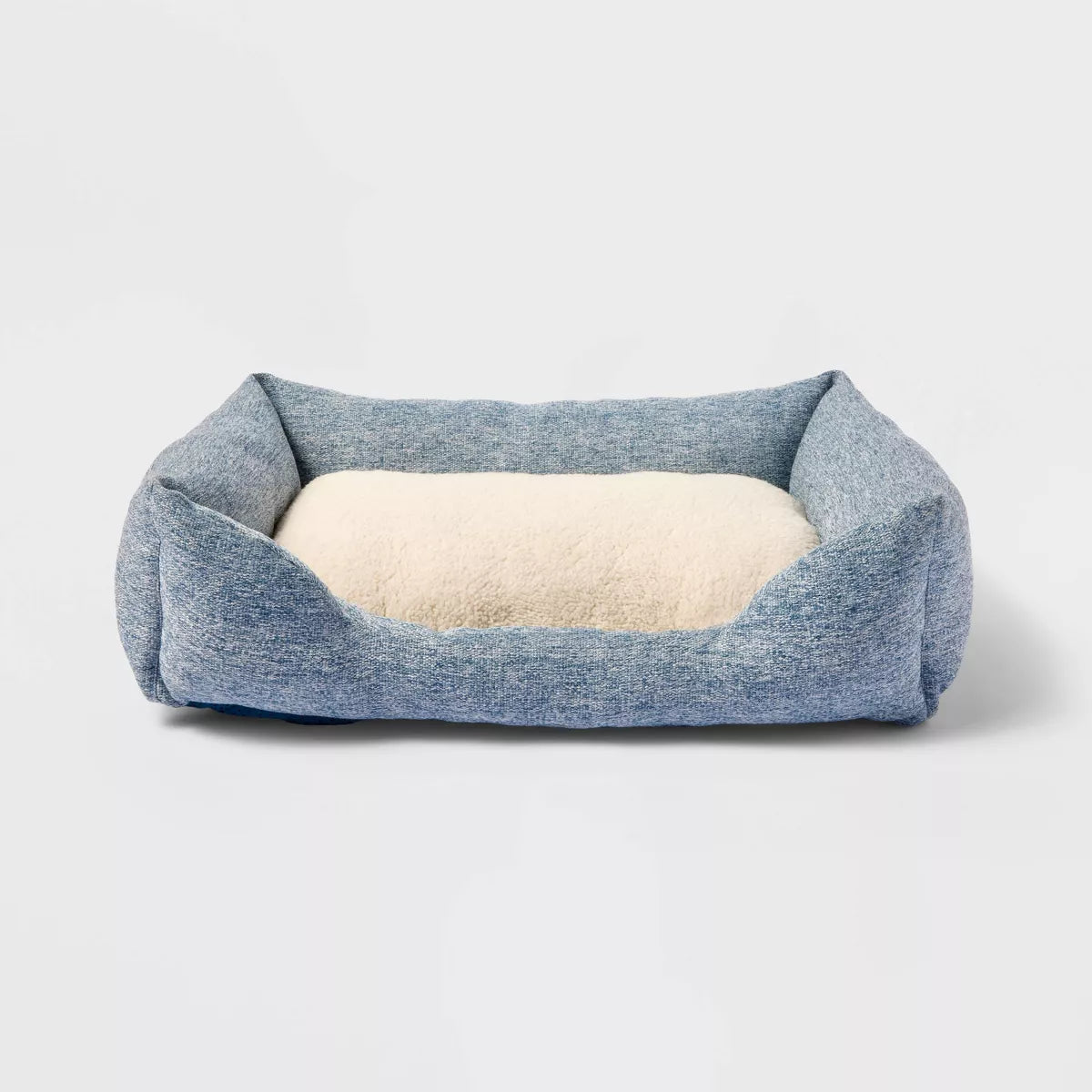 Boots & Barkley Cuddler Dog Bed - Blue SHOWROOM ITEM
